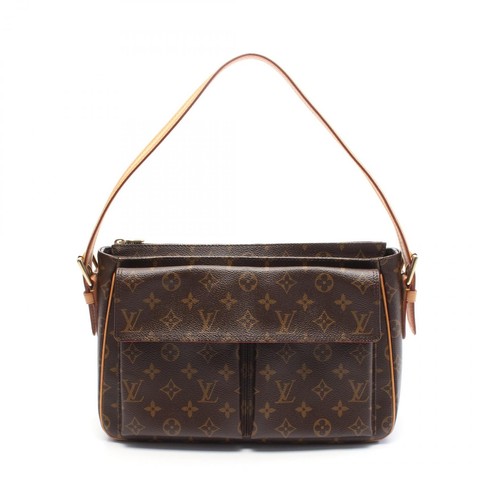 LOUIS VUITTON（LV） Borsa a tracolla Louis Vuitton Vivacite GM M51163 Monogram tela pelle marrone LV
