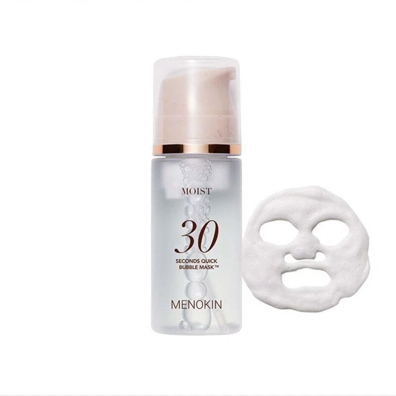 MENOKIN Moist 30 Seconds Quick Bubble Mask 95ml - FREE SHIPPING - Image 1 of 1