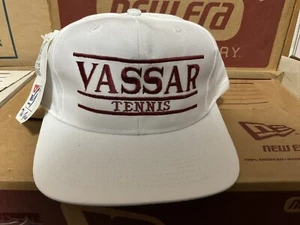 Vintage 1990’s Vassar Hat ‘Tennis’ The Game’ Split Bar Cap Never Worn NWT - Picture 1 of 3