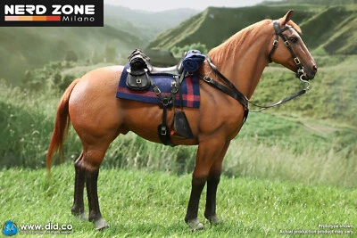 PREORDER DID Corp. - THE LAST SAMURAI 1/6  Brown-Red War Horse (Standing) E60082 - Immagine 1 di 4