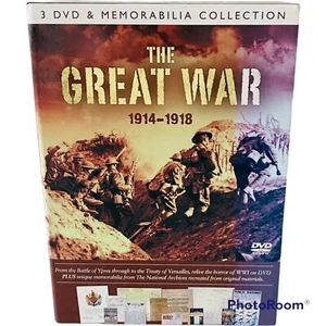 The Great War 1914-1918 DVD 3-Disc & Memorabilia Collection Reg 4 History War - Bild 1 von 11