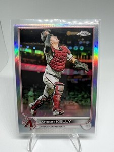 2022 Topps Chrome Base Refractor - Carson Kelly - Arizona Diamondbacks #215
