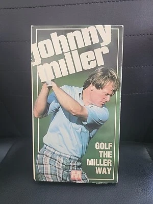 Johnny Miller - Golf the Miller Way 1989 - VHS — 第 1/2 张图片