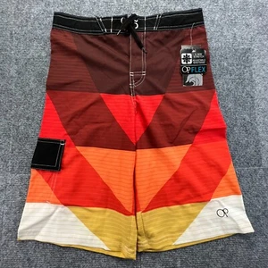 Ocean Pacific Op Flex Board Shorts Boys XL (14-16) 4-Way Stretch Swim Trunks - Picture 1 of 12