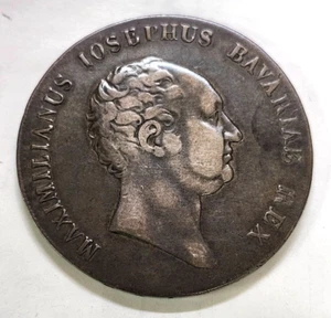 1816 Bavaria 1 Kronenthaler / Maximilian I Joseph - Original - Higher Grade - Picture 1 of 5