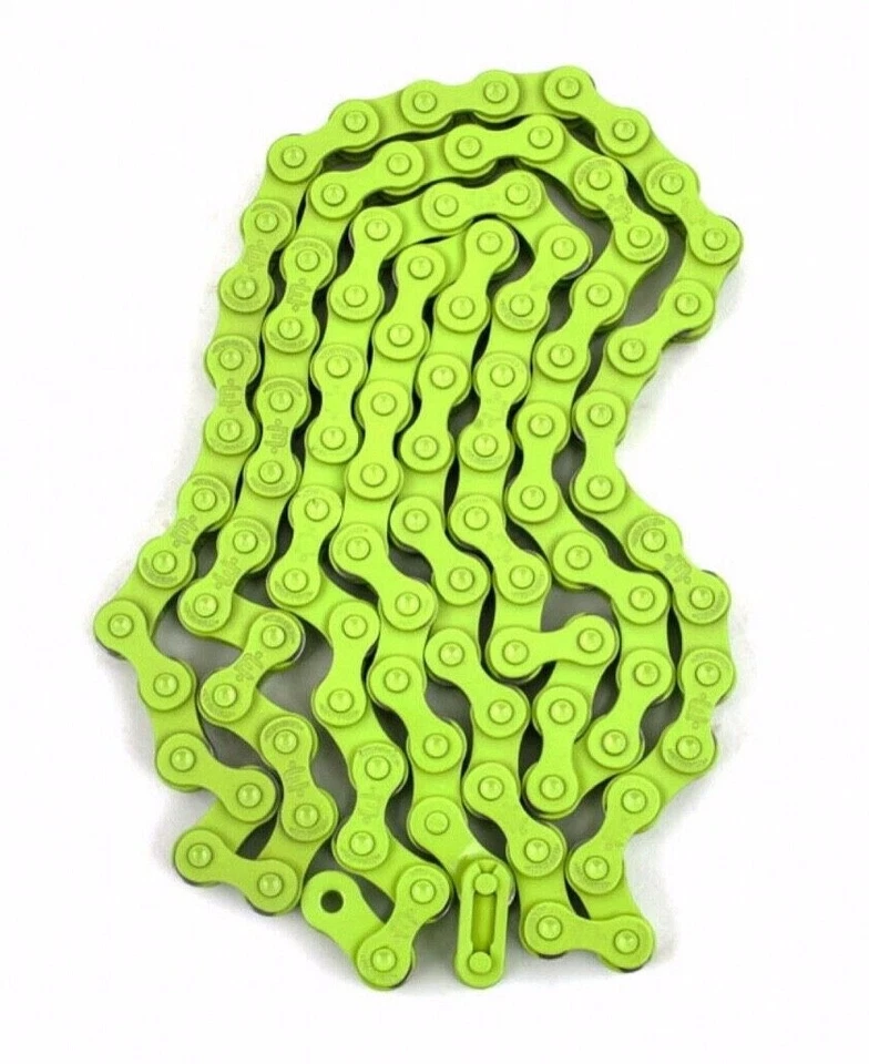 Mission 410 (Green) BMX 1/2x1/8 Teflon Coated Bike Chain - Image 1 of 1