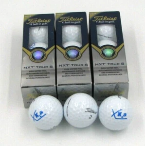 Titleist NXT Tour Golf Balls - 4 sleeve - 12 Balls - Picture 1 of 2