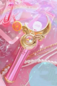 Sailor Moon Magic Wand Multipurpose Power Bank Stick Light 15Colors Cosplay Prop - Picture 1 of 11
