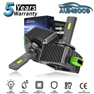 Para Buick Enclave 2013-2014 2x D3S LED Faro Alto/Bajo Haz HID Bombilla de Repuesto Foto 1 de 4