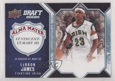 2009-10 Upper Deck Draft Edition Alma Mater Blue /99 LeBron James #AM-LJ