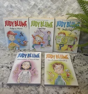 Judy Blume Fudge Serie komplett passendes Set Posten von 5 Taschenbüchern Kinderbücher - Bild 1 von 17