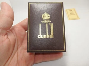Vintage Dunhill coffee box with gold logo View of empty storage box with its pap - Picture 1 of 22