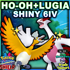 HO-OH + LUGIA  Ultra BRILLANT 6IV  ÉPÉE et BOUCLIER Pokémon LOT LÉGENDAIRE + ÉV