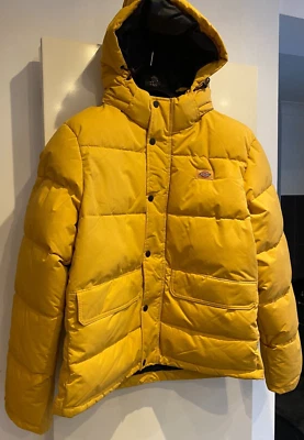 Men's - Dickies - Glazier Veiw - Honey Gold Puffer Jacket - Chest 44" - Image 1 of 4