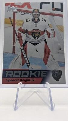 2021-22 NHL STAR ROOKIES SPENCER KNIGHT #5 ROOKIE FLORIDA PANTHERS RC NHL - Image 1 of 3