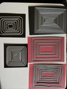 Stampin’ Up! & Waffel Blume verschachtelt schlanke Schichten Schicht Stanzformen Quadrate - Bild 1 von 7