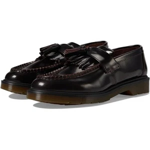 Mocasines Dr. Martens Adrian para mujer EU 41 US 9 rojo marrón cuero nuevos en caja - Imagen 1 de 13