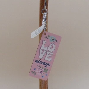 Love Always Split Ring Schlüsselanhänger 5"x1,25" Neu P. Graham Dunn - Bild 1 von 2