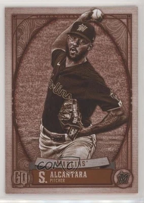 2021 Topps Gypsy Queen Sepia /99 Sandy Alcantara #168 - Image 1 of 2