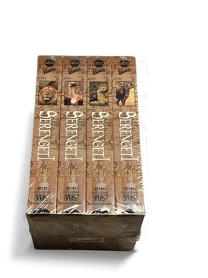 TALES OF THE SERENGETI (VHS, 1995) 4-Tape SET WILDLIFE ANIMAL Educational Films - Image 1 of 2