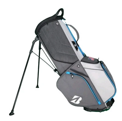 Nuevo bolso de pie ligero Bridgestone - GOLF gris/azul Foto 1 de 4