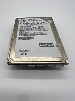 Hitachi HCC545012B9A300 120GB 5400RPM 2.5" SATA HDD – 5K500.B – Tested - Image 1 of 4