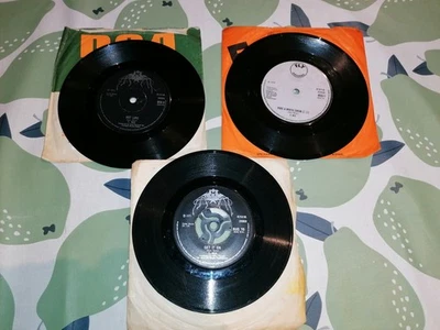 T Rex Vinyls 45  X 3....1970 S - Image 1 of 3