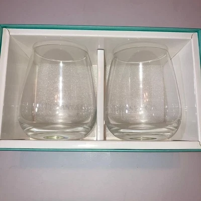 Tiffany & Co. Par de vasos de vidrio de doble pared Foto 1 de 4