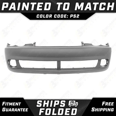 NEW Painted *PS2 - Silver* Front Bumper Cover for 2006-2010 Chrysler PT Cruiser - Image 1 of 4