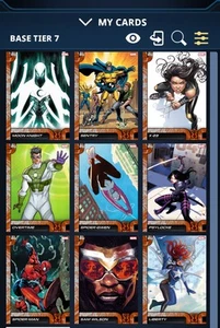 Marvel Sammeln! Digitale Sammelkarten 2025 Woche 1 Tier 7 Orange 9er Gruppe - Bild 1 von 1