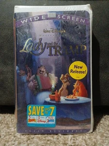 Disney Masterpiece Lady and The Tramp VHS Collector's Editiion NEW SEALED - Picture 1 of 5