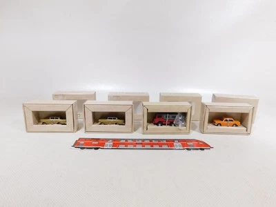 4X Bub H0 1:87 Modello 05551 06352 OPEL 08400 BMW 2002 Ti Mint Box #DN82-0,5 - Immagine 1 di 4