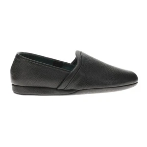 L.B. Evans Aristocrat Opera Slip On  Mens Black Casual Slippers 3026LB - Picture 1 of 5