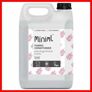 5L Natural Fabric Softener & Vegan Conditioner - Pink Dragonfruit & Orchid Scent - Picture 1 of 7