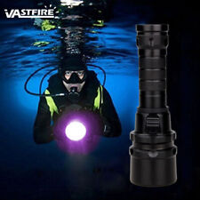 Underwater 100M 365nm-395nm XPE UV Light LED Scuba Diving Flashlight Torch Lamp