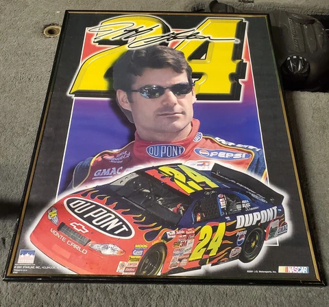 JEFF GORDON ~ 2001 Starline ~ DUPONT #24 ~ Full Size Starline Poster Cover