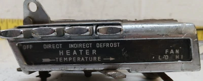 Б/у оригинальная коробка управления обогревателем GM 1958 Oldsmobile 88/98 (464A) - Изображение 1 из 4