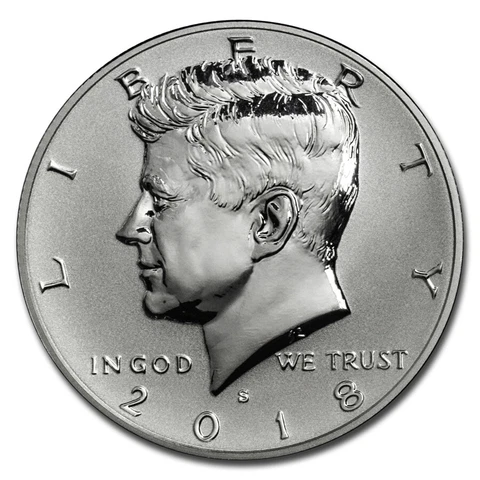 2018-S Silver Kennedy Half Dollar Reverse Proof - SKU#216195 Cover