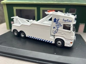 Oxford Die-cast 76SCA03REC Scania Top-line cabina recupero codice III super dettaglio - Foto 1 di 6