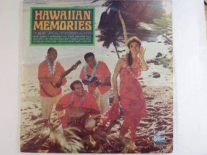 POLYNESIANS - HAWAIIAN MEMORIES - CROWN LP - Picture 1 of 2