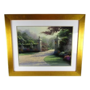Thomas Kinkade "Sommertor" nummeriert und gerahmt 759/1000 signiert 33,5 x 27,5 - Bild 1 von 15