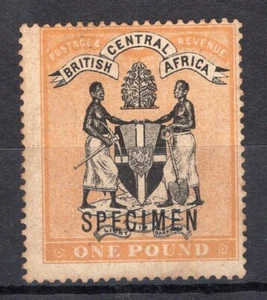 ÁFRICA CENTRAL BRITÁNICA, YV # 29, ESPÉCIMEN - Imagen 1 de 1