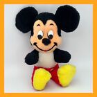 ❤️Vintage Walt Disney Mickey Mouse 1960’s 15” Plush Stuffed Animal USA❤️