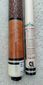IN STOCK, McDermott G204 w/ 12.75mm G-Core Shaft, Pool Cue, FREE HARD CASE - Picture 1 of 11