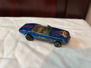 HOT WHEELS RedLines -  "Custom Firebird",  Blue  w/RL's ,  made in 1969 - Picture 1 of 4