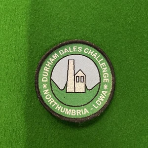 Durham Dales Challenge LDWA Walking Woven Cloth Patch Badge - Picture 1 of 2