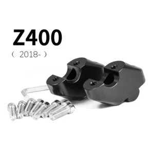 Motorcycle Handlebar Riser For Kawasaki Z400 2018-2023 Heightening Clamp Mount  - Picture 1 of 7