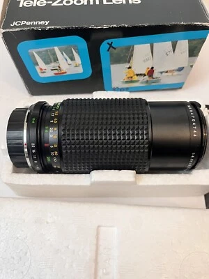 JC Penney 80-200mm f/4.5 One-Touch Macro Tele-zoom Lens Olympus Bayonet Mount - Image 1 of 4