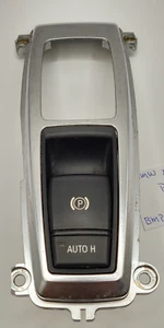 2007 - 2013 BMW E70 X5 E71 X6 Parking Brake Switch Button W/Trim OEM - Bild 1 von 12