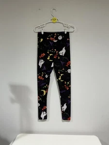 Child’s Faded Glory Size Small 4-6 Halloween Theme Leggings Multicolor - Picture 1 of 9